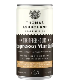 Thomas Ashbourne Craft Spirits The After Hours Espresso Martini (4 Pack) 200 ml - Captain Caskwell