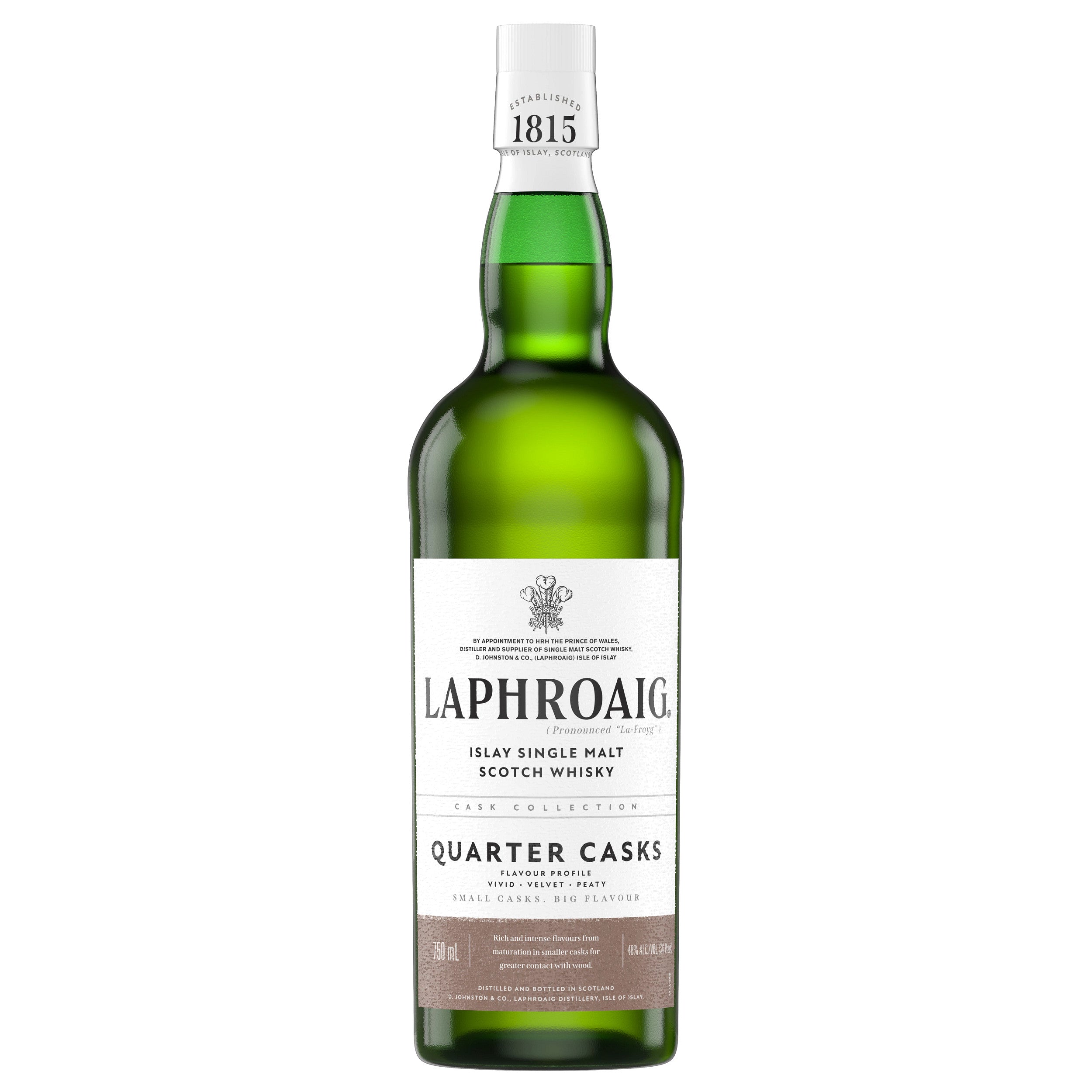 Laphroaig Quarter Cask Single Malt Scotch 750 ml - Captain Caskwell