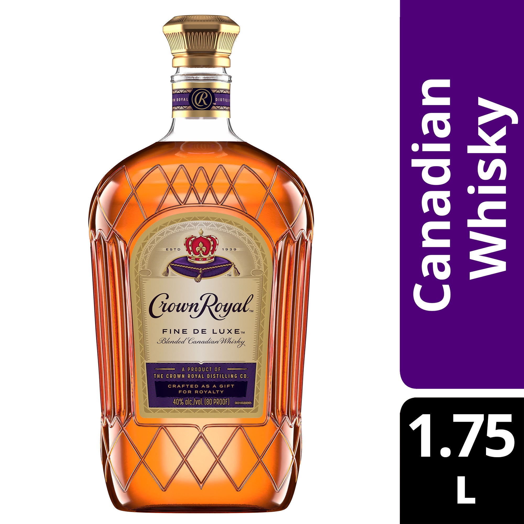 Crown Royal Canadian Whisky 1.75L - Captain Caskwell