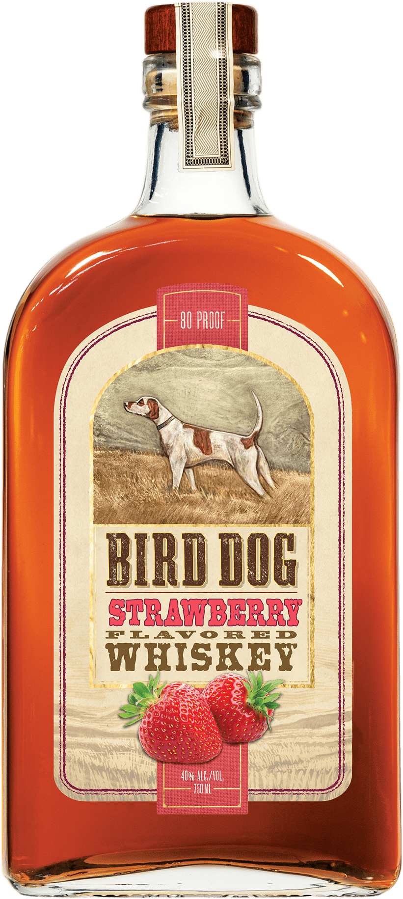 Bird Dog Strawberry Whiskey 750 ml - Captain Caskwell