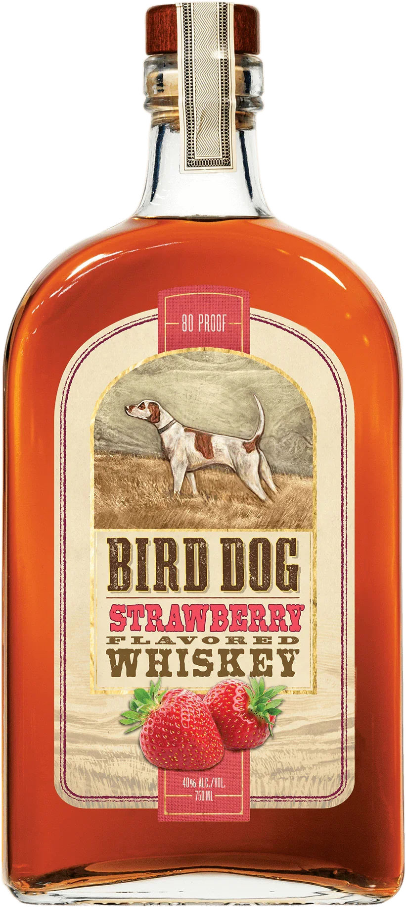 Bird Dog Strawberry Whiskey 750 ml - Captain Caskwell
