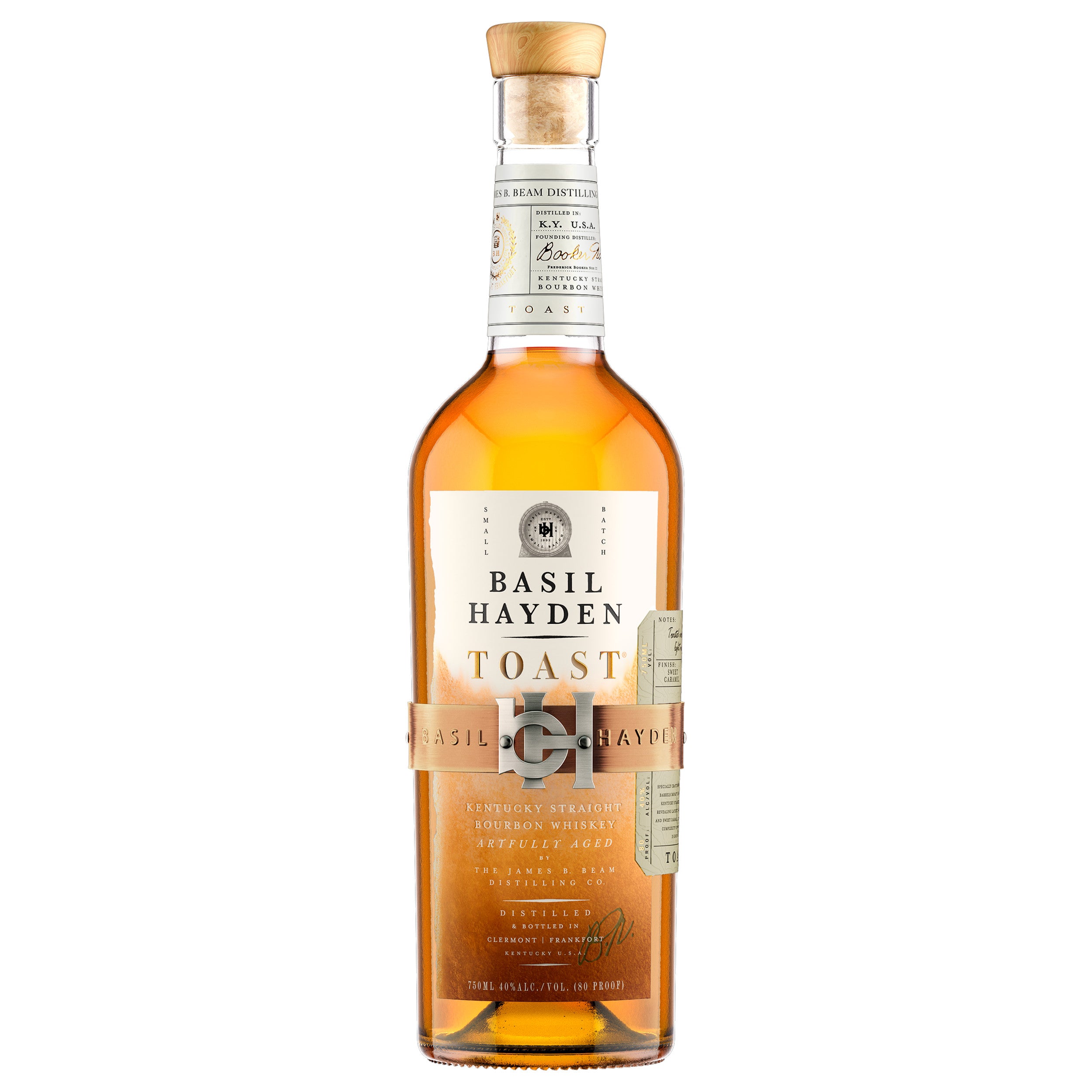 Basil Hayden Toast Kentucky Straight 750 ml - Captain Caskwell