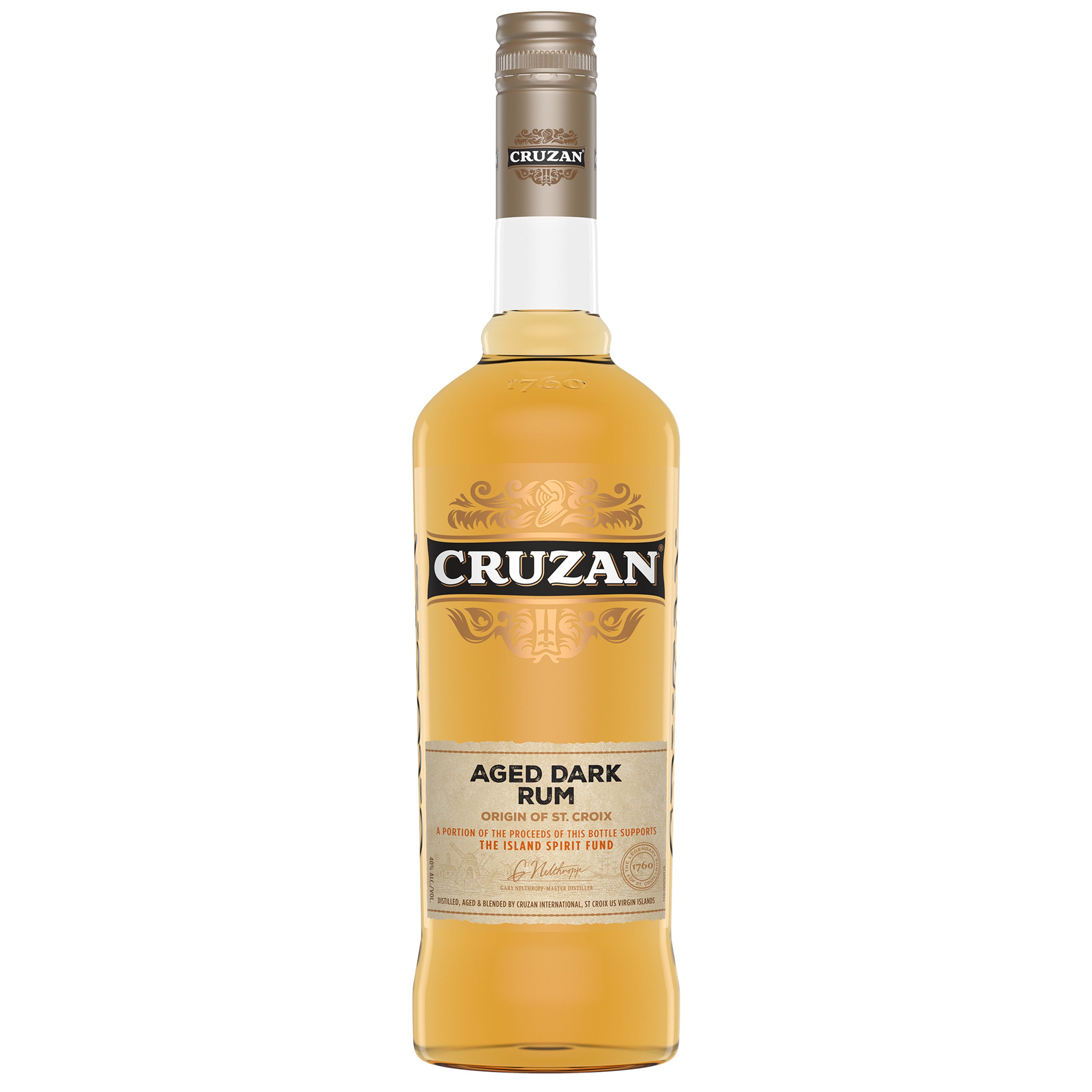 Cruzan Aged Dark 750 ml - Captain Caskwell