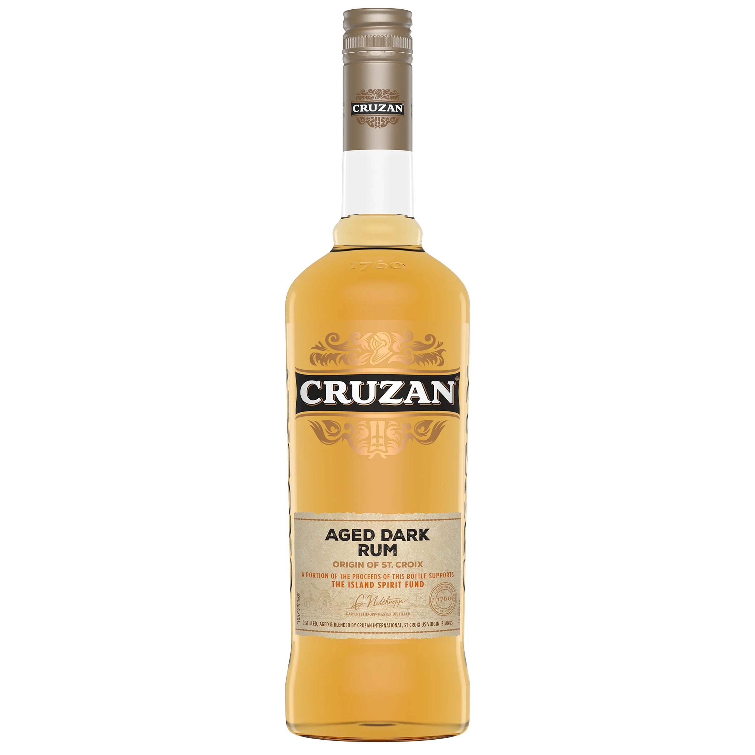 Cruzan Aged Dark 750 ml - Captain Caskwell