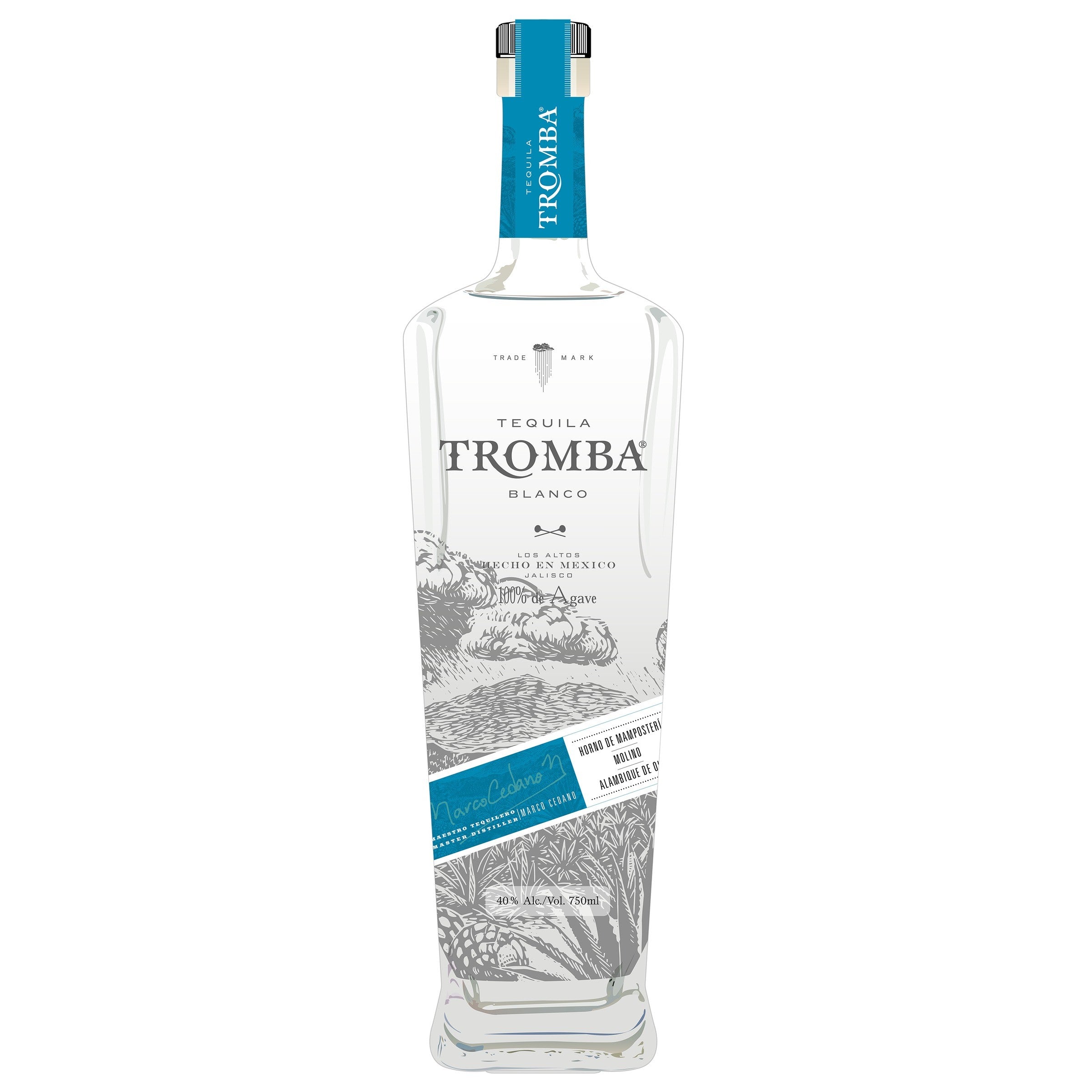 Tequila Tromba Blanco 750 ml - Captain Caskwell