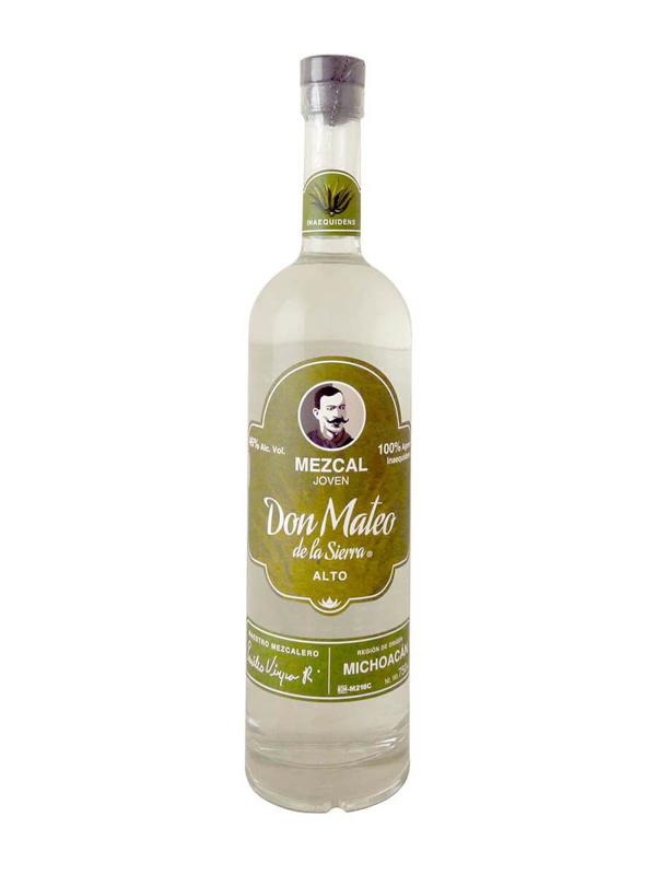 Don Mateo De La Sierra Mezcal Alto Blanco 750 ml