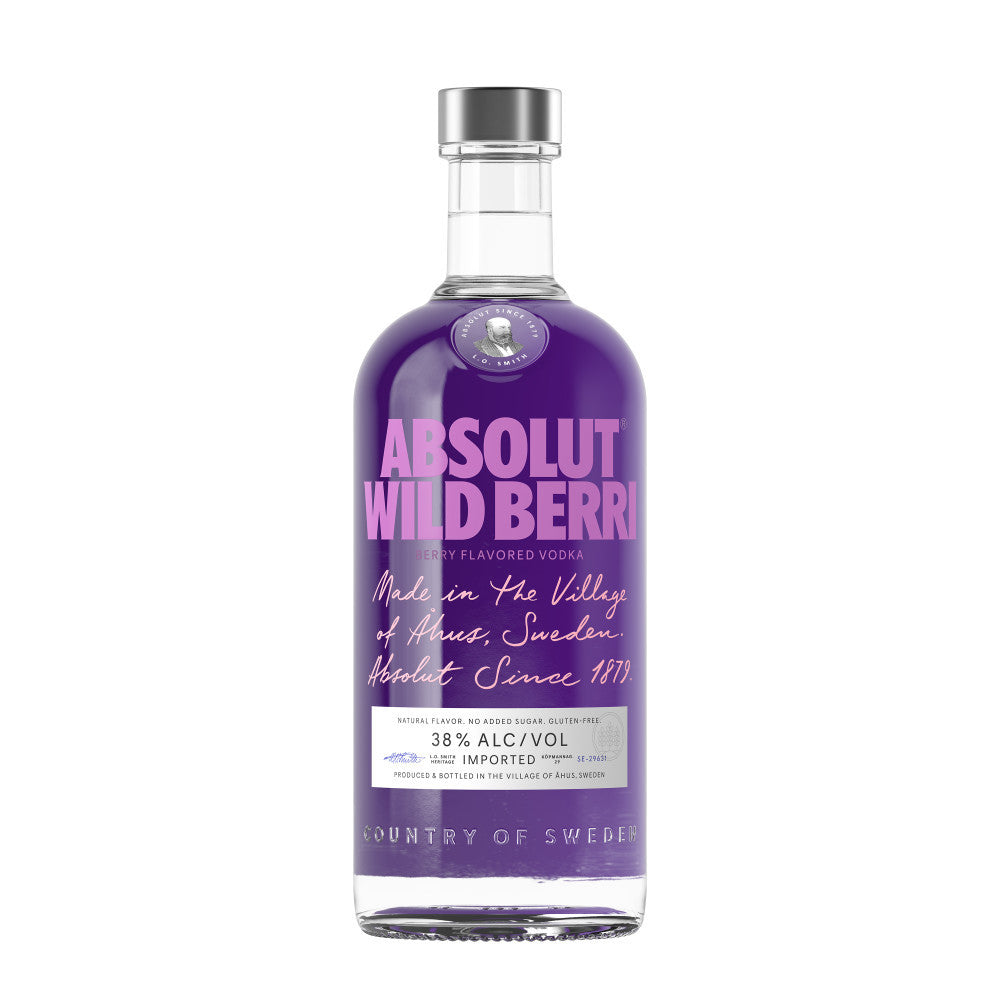 Absolut Wild Berri 750 ml - Captain Caskwell