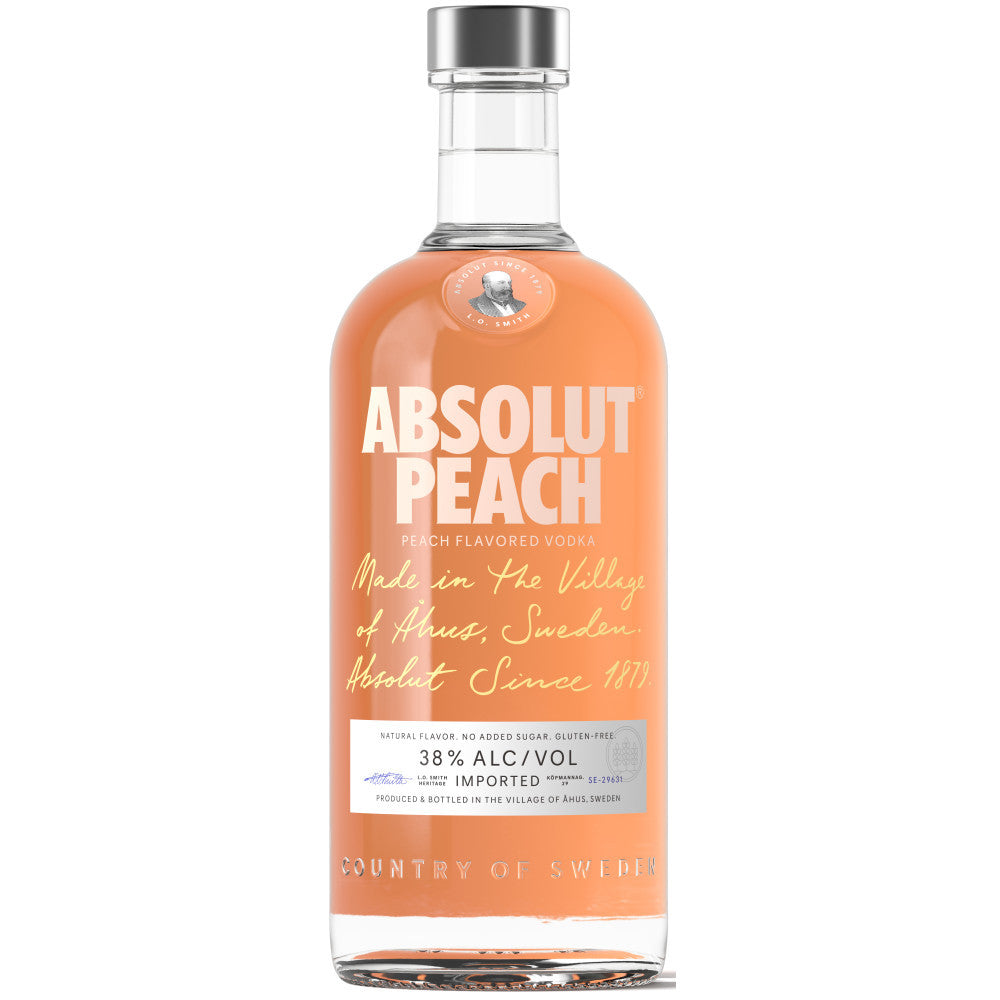 Absolut Apeach 750 ml - Captain Caskwell
