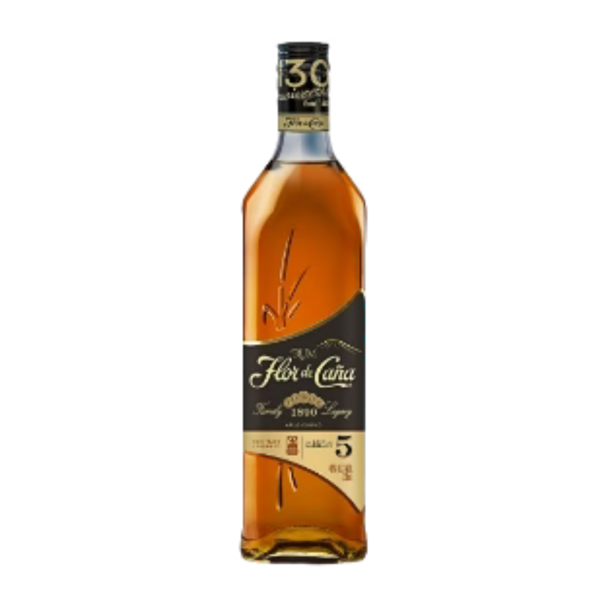 Flor de Cana Anejo Clasico Slow Aged 5 Year Rum 750 ml - Captain Caskwell