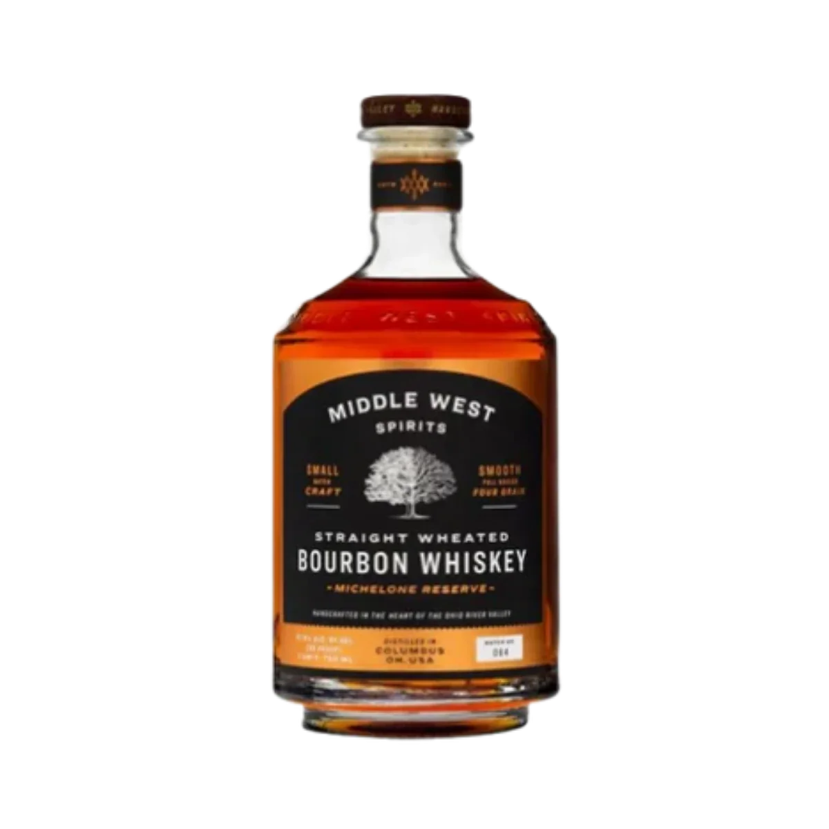 Middle West Spirits Straight Wheated Bourbon Whiskey Michelone Reserve Small Batch Craft Batch 070 750 ml - Captain Caskwell