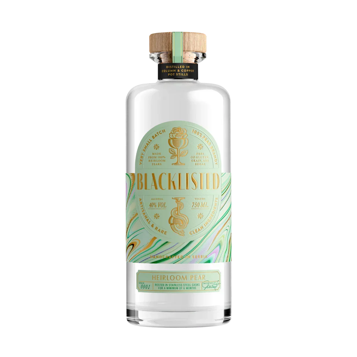 Blacklisted Brandy BLACKLISTED WILLIAMS PEAR 750 ml - Captain Caskwell