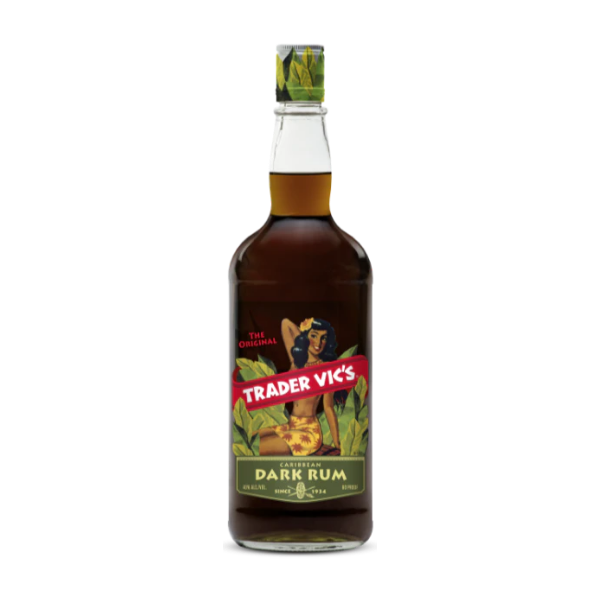 Trader Vics Caribbean Dark Rum 750ml - Captain Caskwell