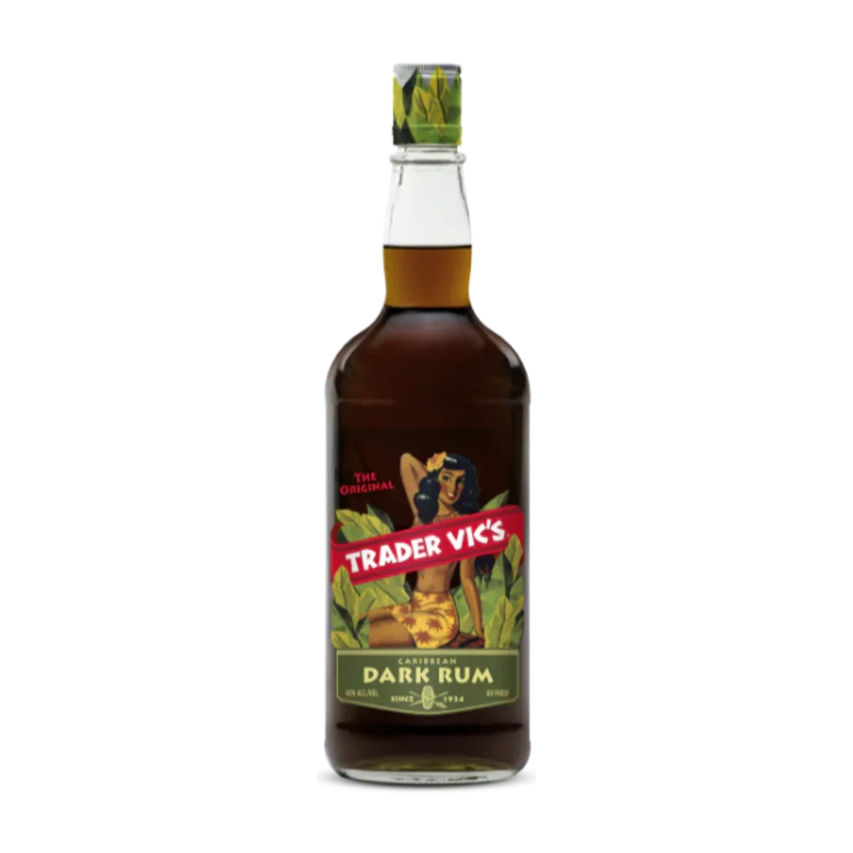 Trader Vics Caribbean Dark Rum 750ml - Captain Caskwell