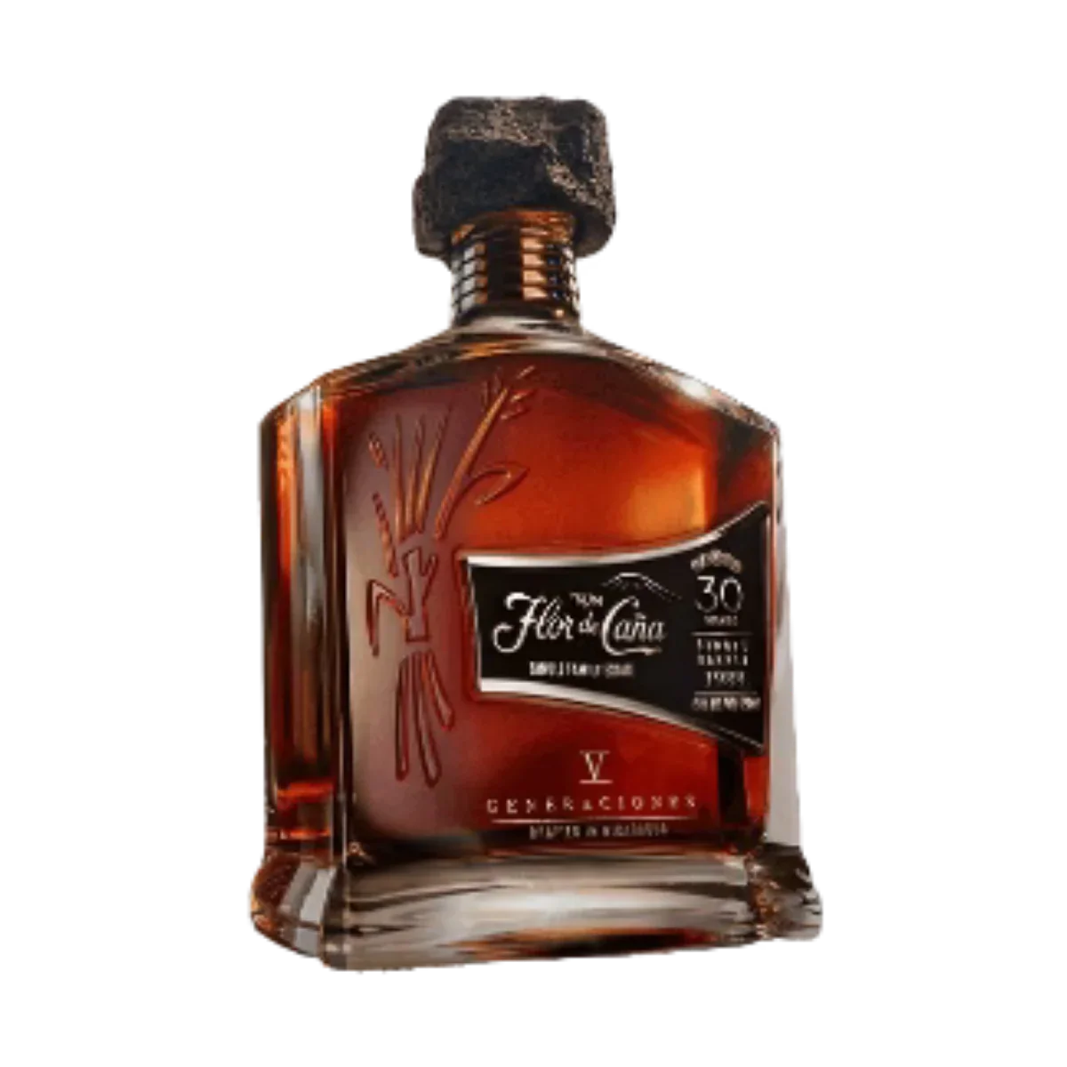 Flor De Cana V Generaciones Rum 30 year 750ml - Captain Caskwell