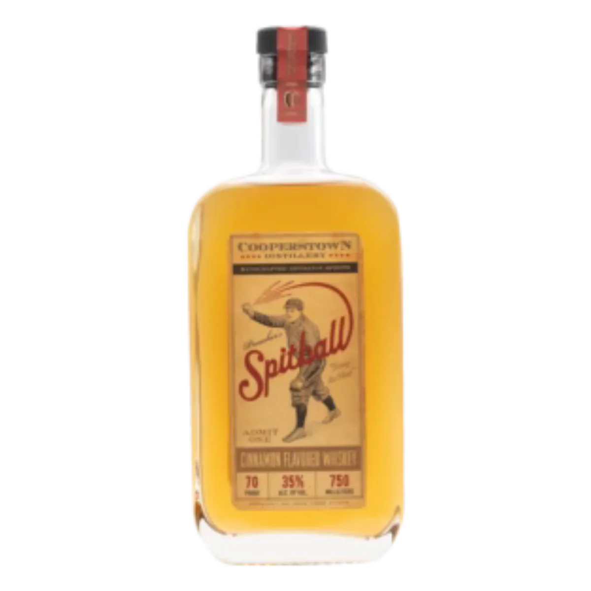 Cooperstown Distillery Spitball Cinnamon 750 ML - Captain Caskwell