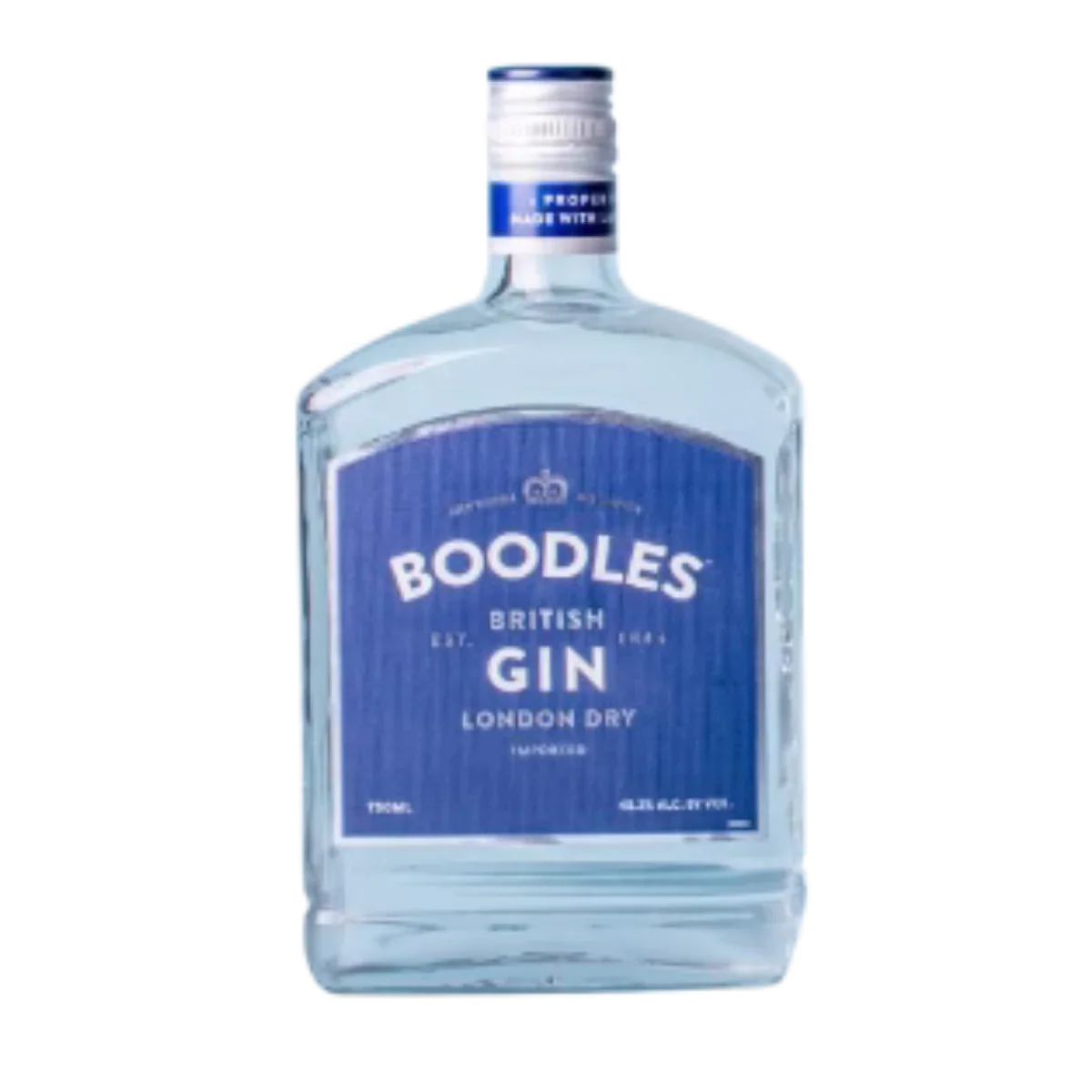 Boodles British Gin 750 ml - Captain Caskwell