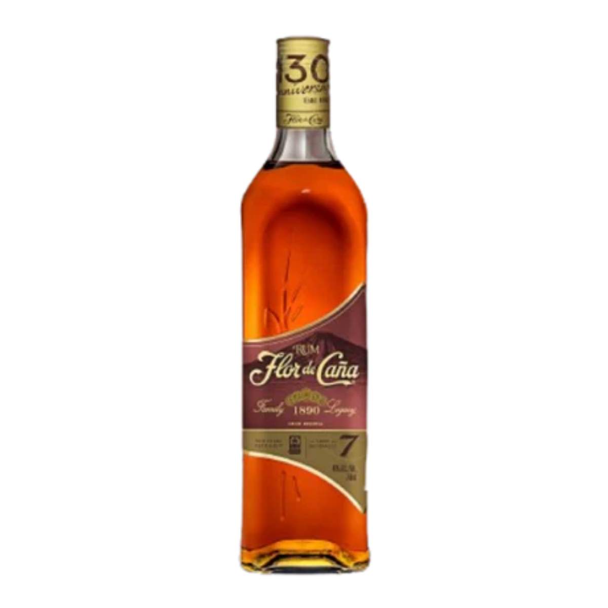 Flor de Cana Grand Reserve Gold Rum 7 Year 750ml - Captain Caskwell