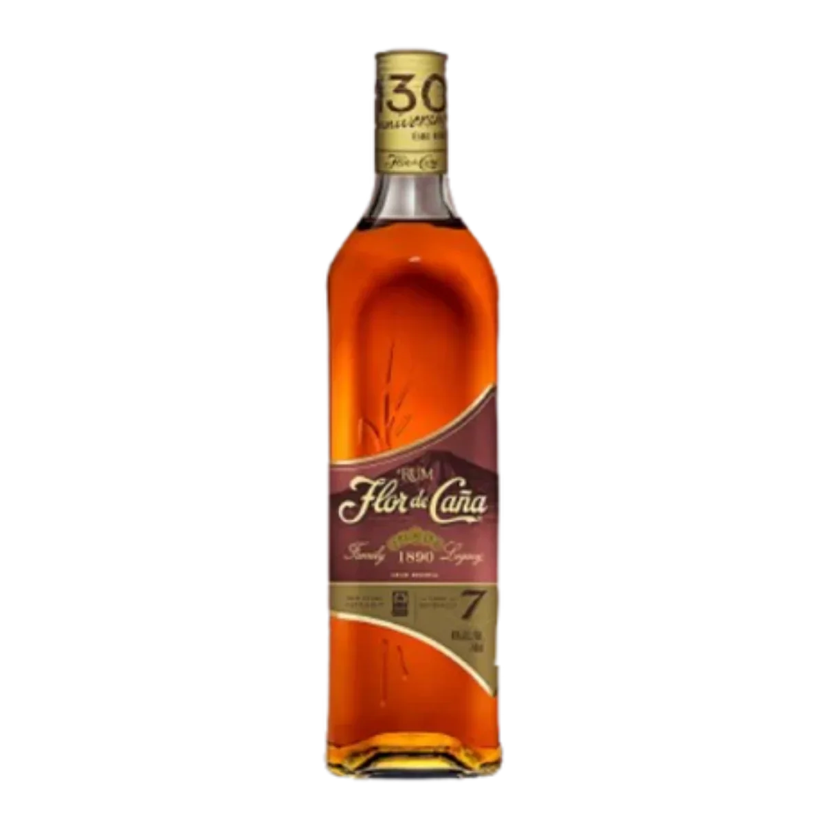 Flor de Cana Grand Reserve Gold Rum 7 Year 750ml - Captain Caskwell