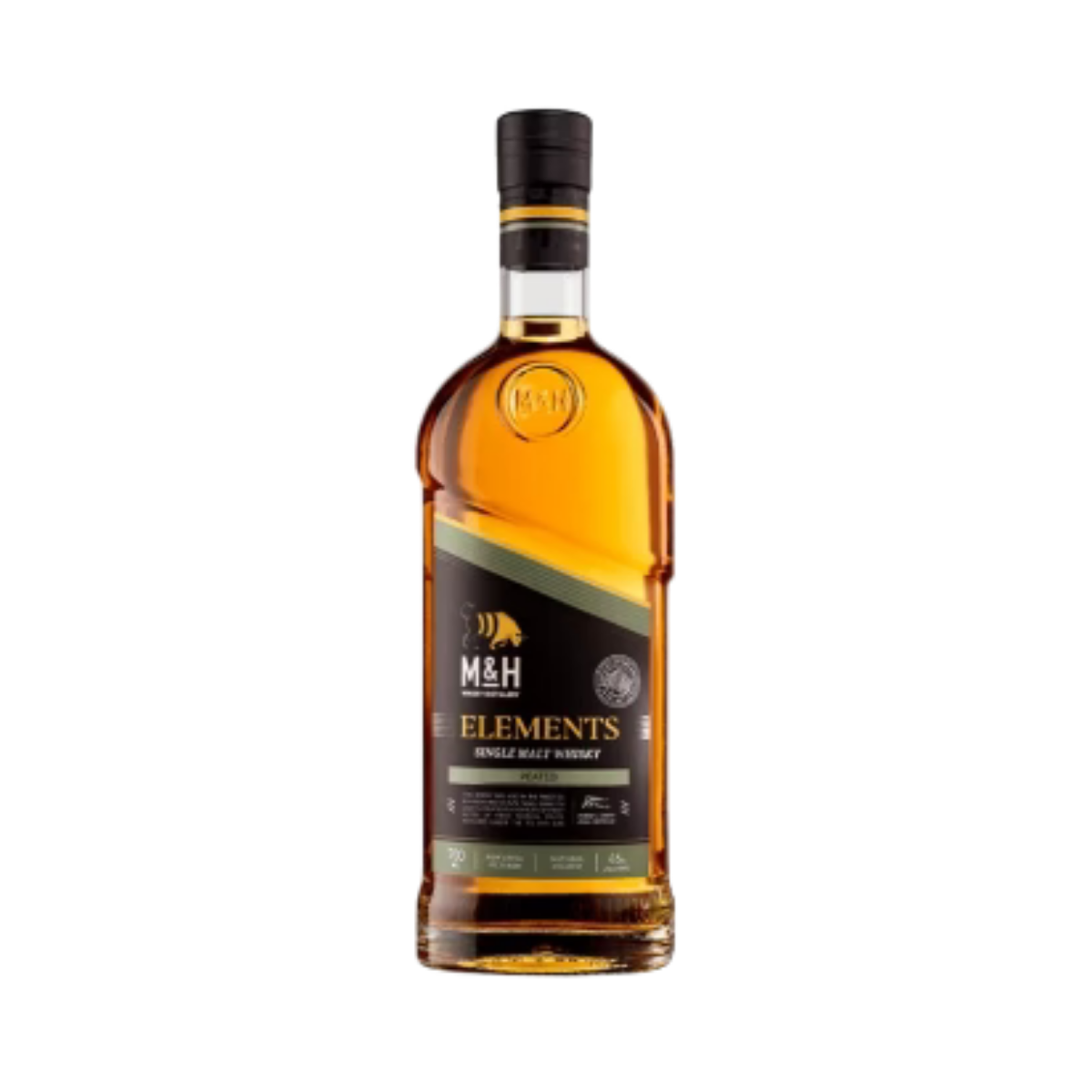 The M and H Distillery Milk and Honey Elements Peated Single Malt Whisky 750ml - Captain Caskwell