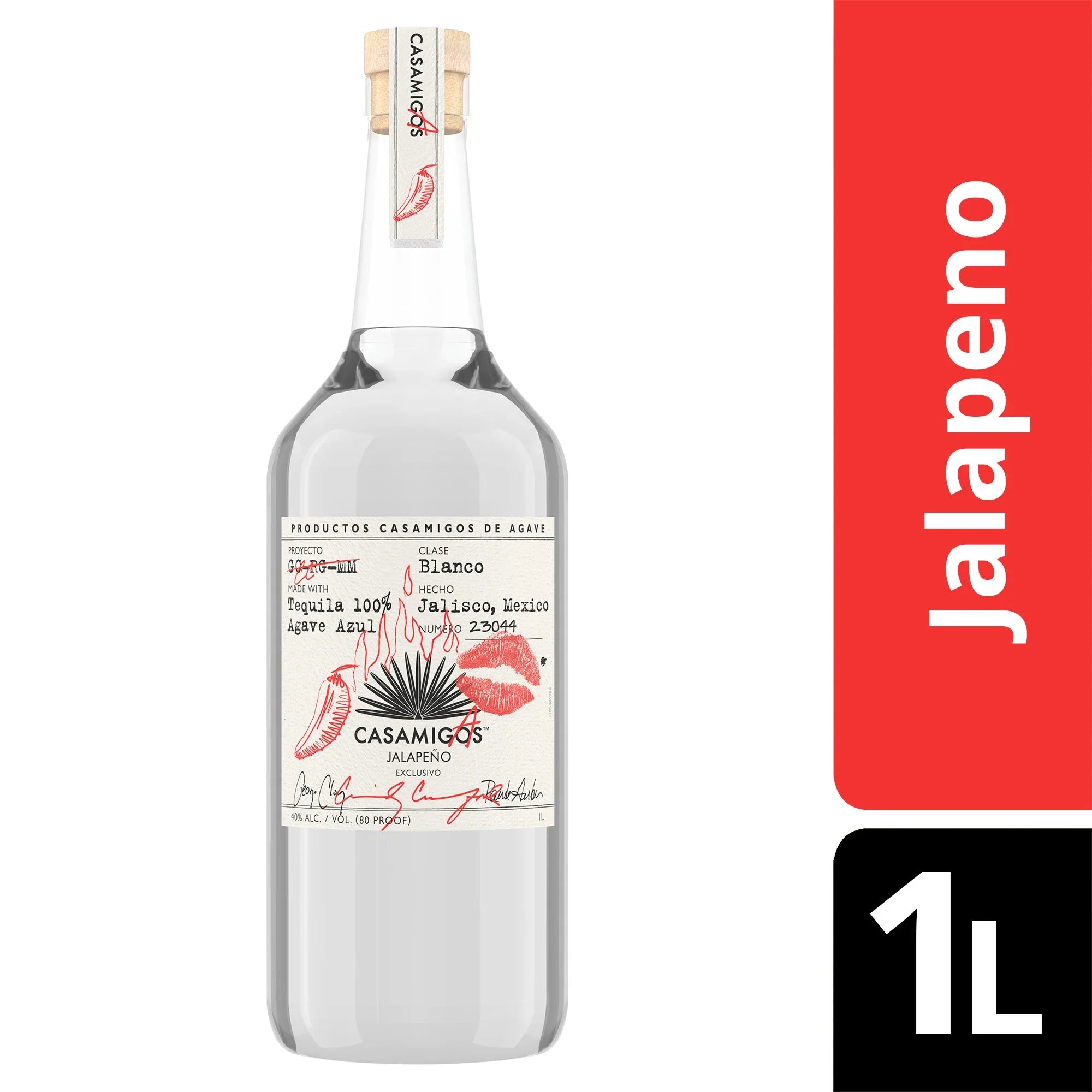 Casamigos Blanco Jalapeno Excluisivo 1 L - Captain Caskwell