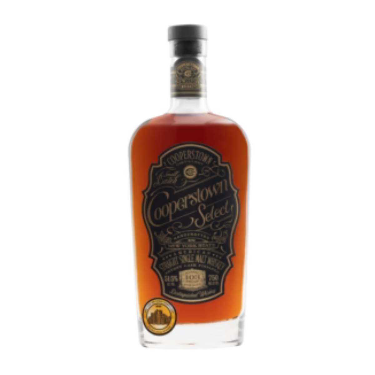 Cooperstown Select Single Malt Whiskey 750 ml - Captain Caskwell