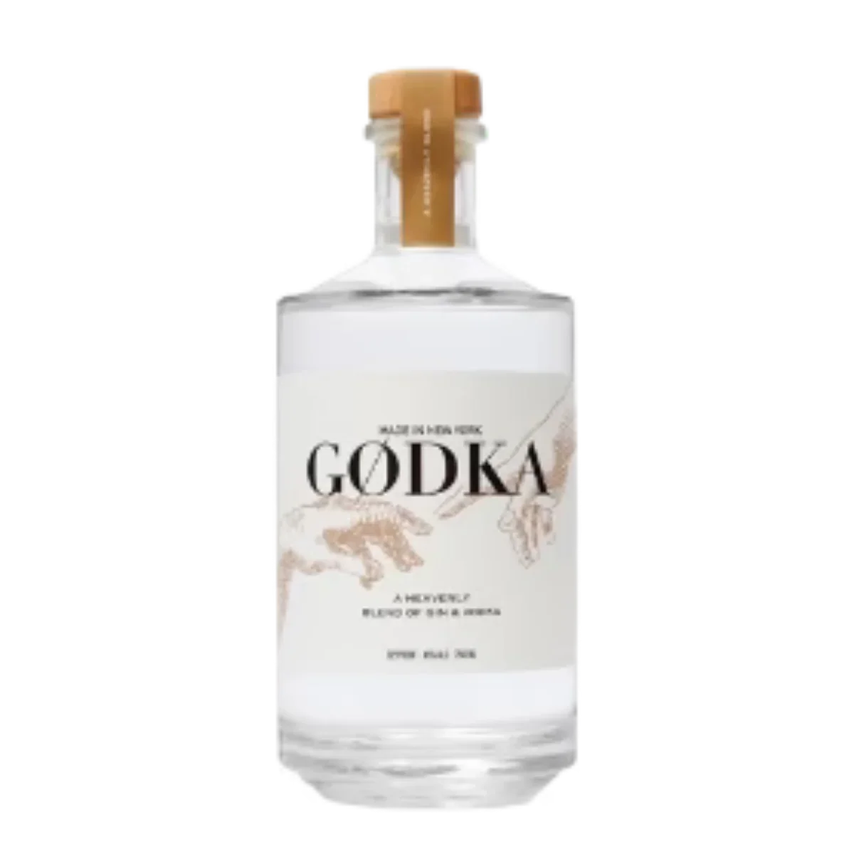 Godka Blend of Gin & Vodka 750 ML - Captain Caskwell