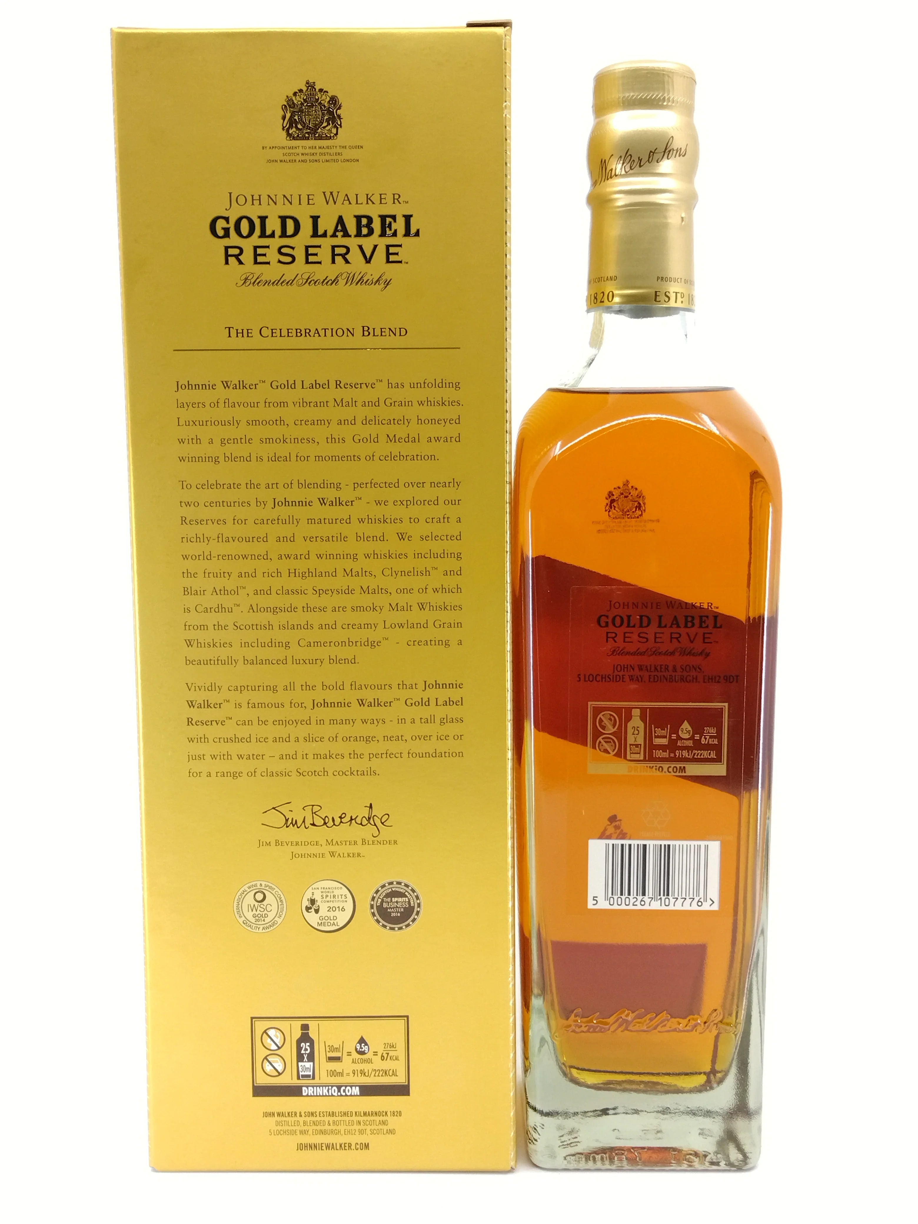 Johnnie Walker Gold Label 750 ml