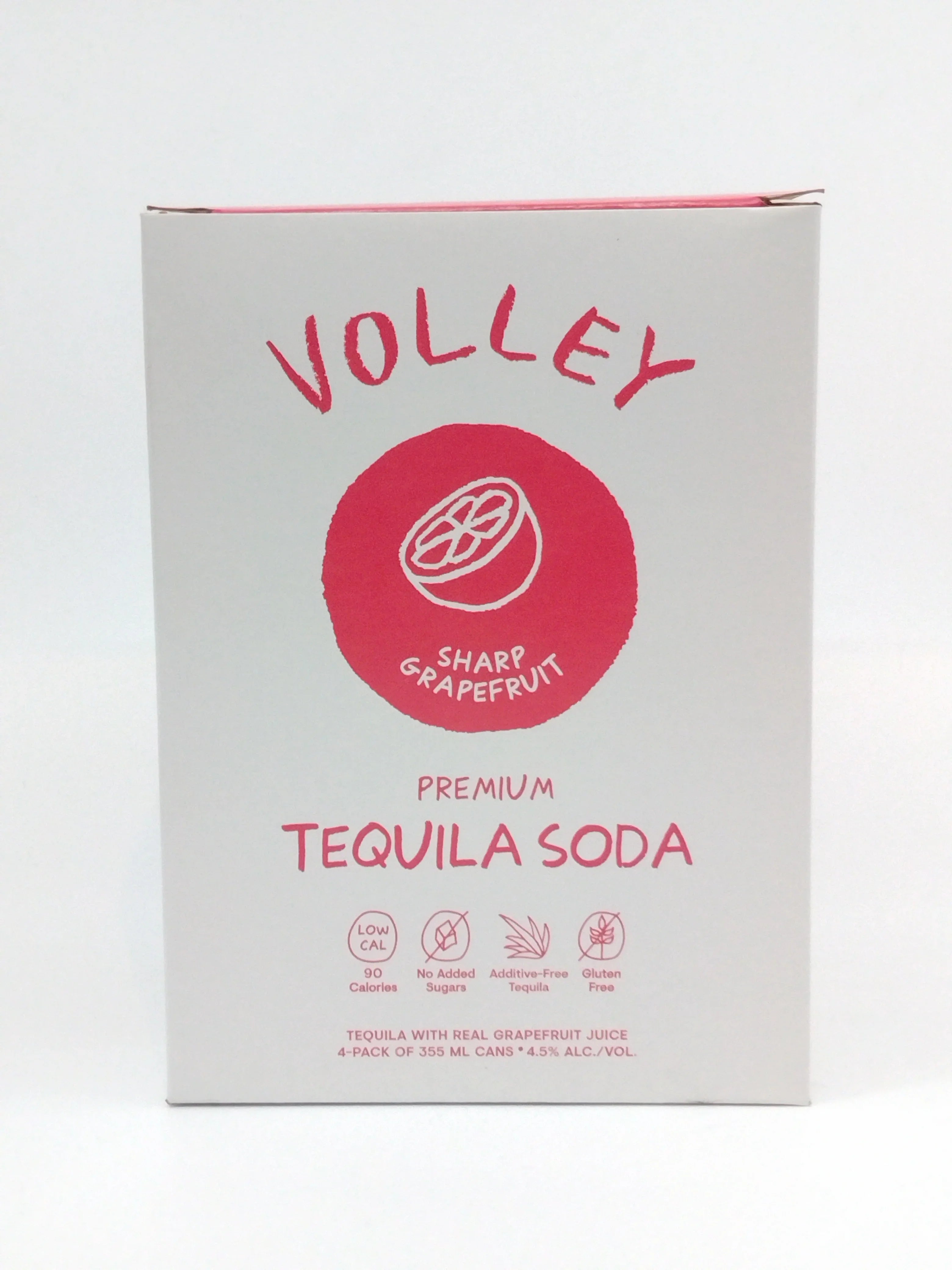 Volley Sharp Grapefruit (4 pack) 4x355ml