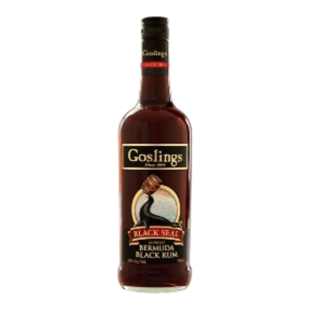 Goslings Black Seal Bermuda Black Rum 50 ml - Captain Caskwell