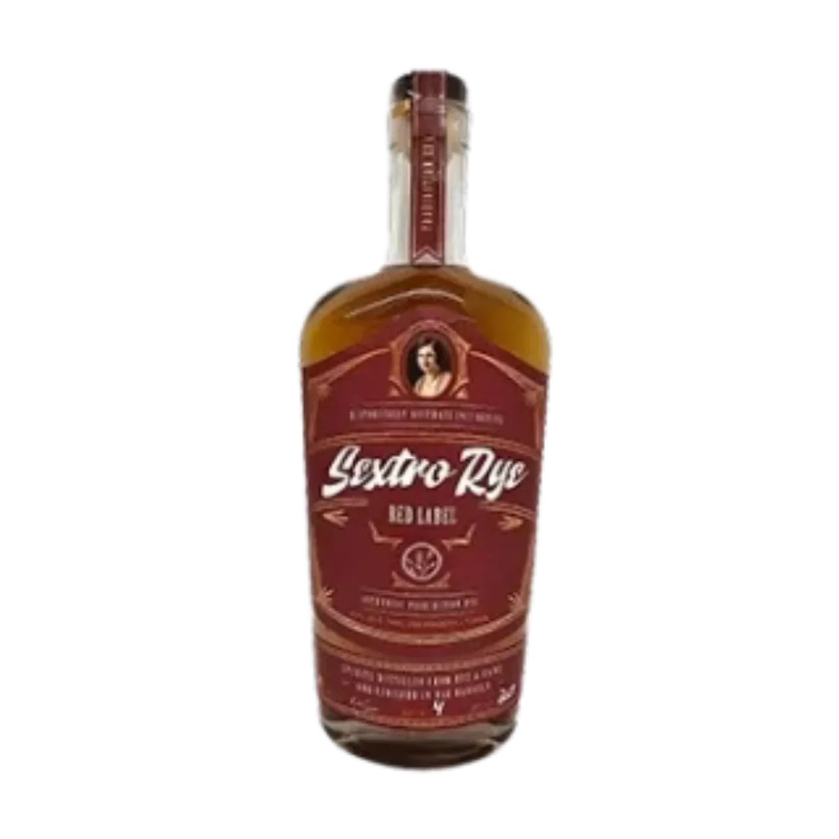Sextro Rye Red Label 750ml - Captain Caskwell