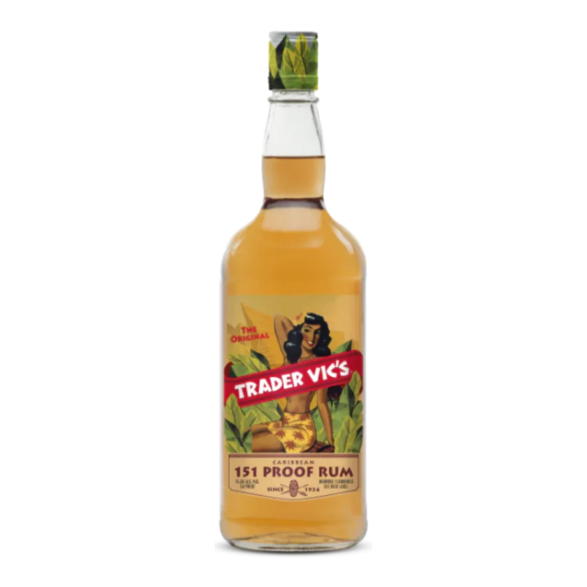 Trader Vics The Original Caribbean 151 Proof 750 ml - Captain Caskwell
