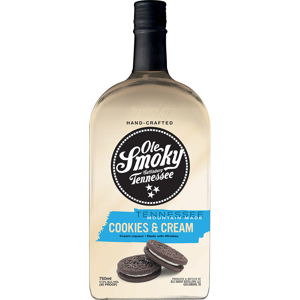 Ole Smoky Tennessee Cookies and Cream 750ml - Captain Caskwell