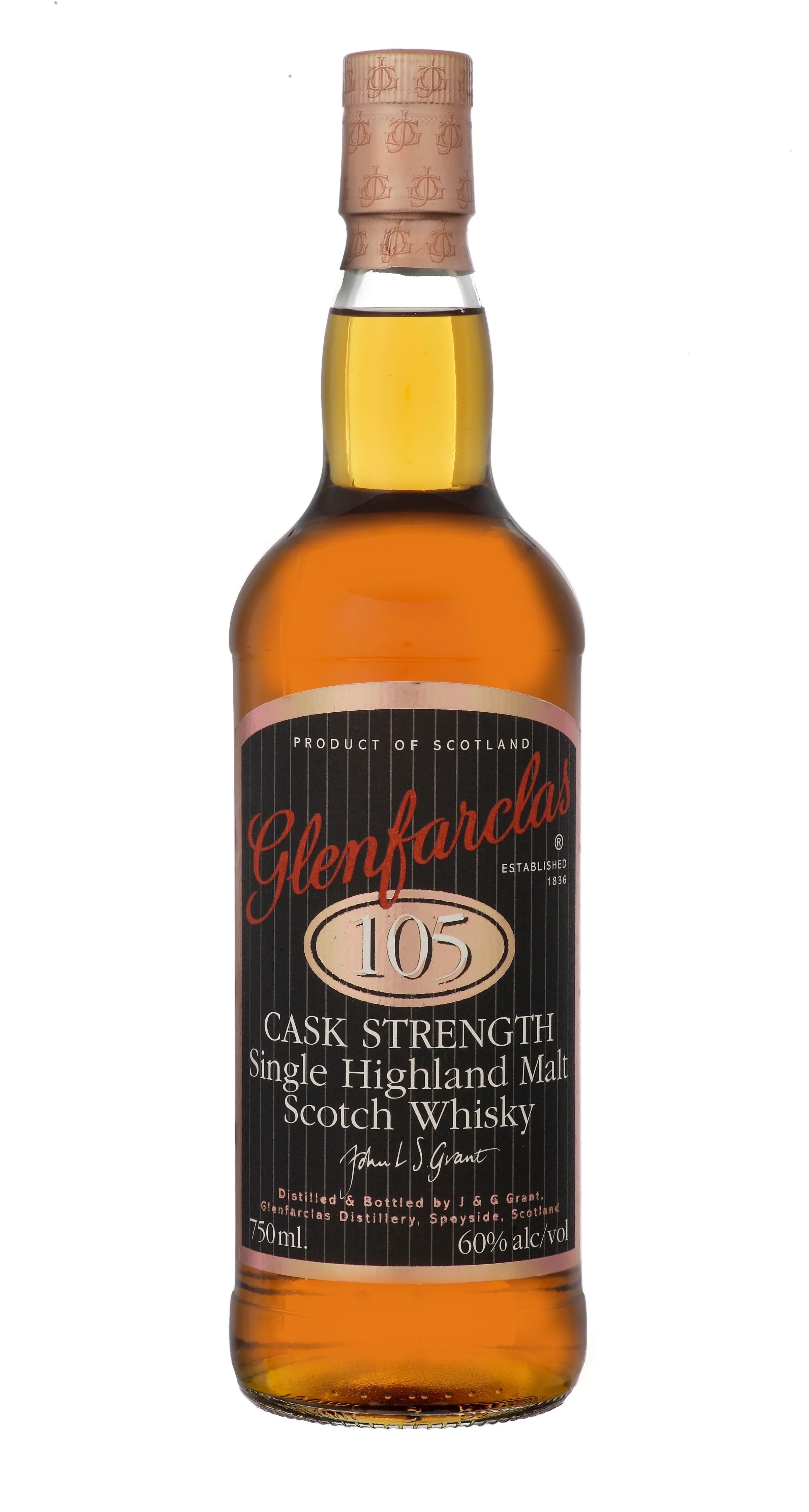 Glenfarclas 105 Cask Strength 750 ml - Captain Caskwell