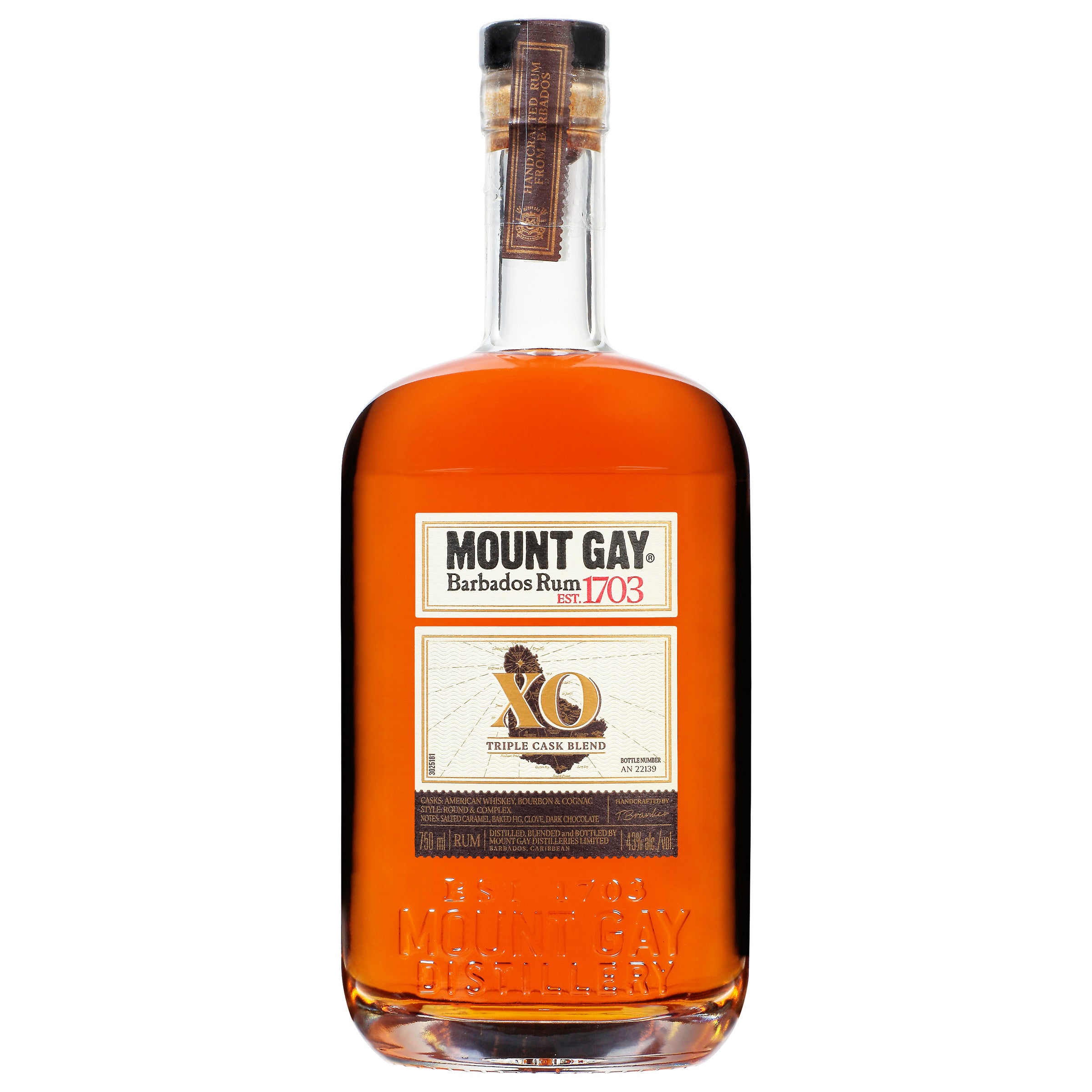 Mount Gay XO Rum 750 ml - Captain Caskwell