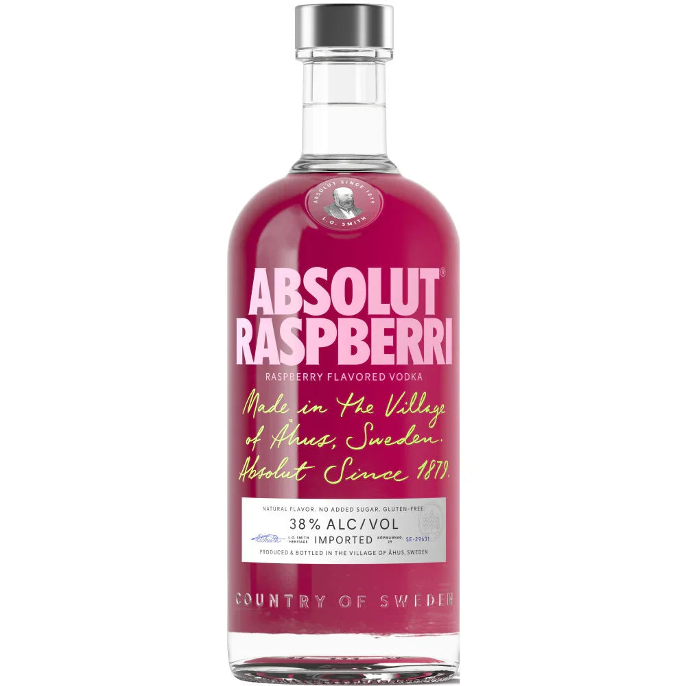 Absolut Raspberri 750 ml - Captain Caskwell