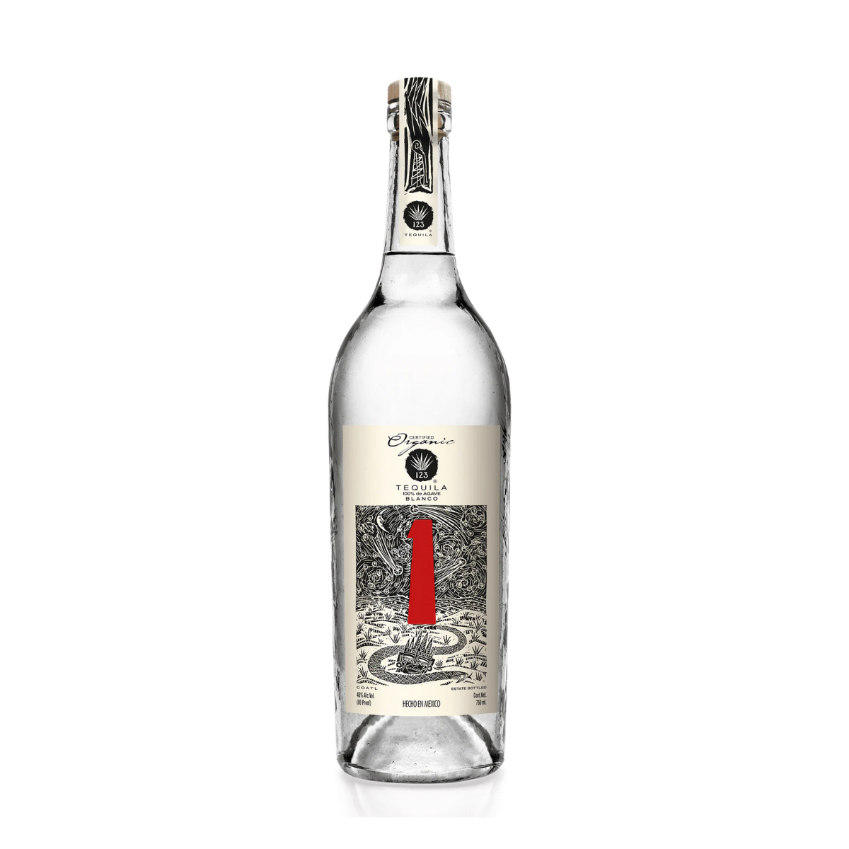 123 Organic Blanco Uno 750 ml - Captain Caskwell