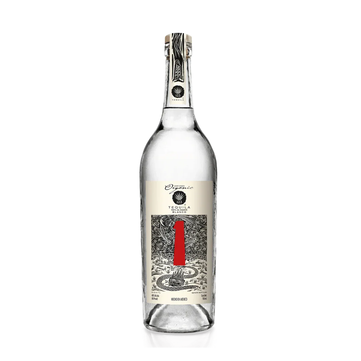 123 Organic Blanco Uno 750 ml - Captain Caskwell