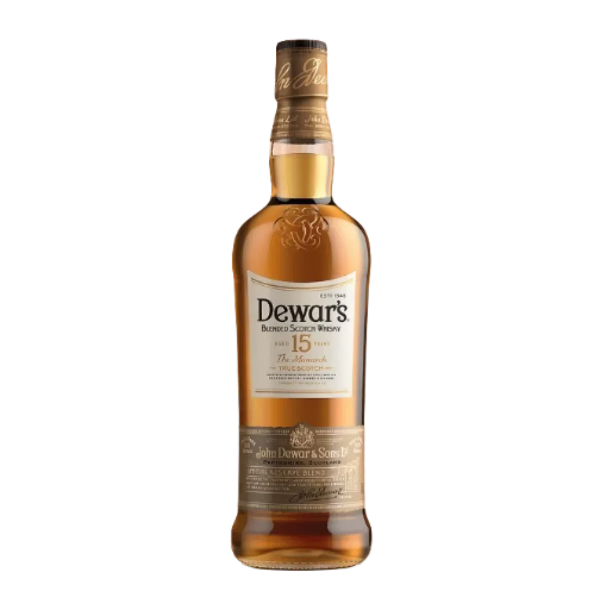Dewars 15 years Scotch 750 ml - Captain Caskwell