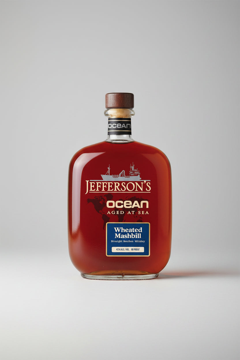 Jefferson's Ocean Aged at Sea Wheated Mashbill Single Barrel No 188 Voyage 32 750 ML