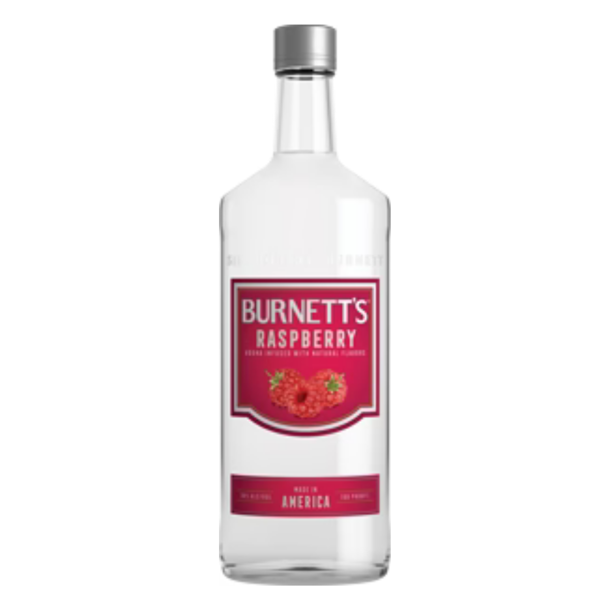 Burnetts Raspberry Vodka 750ml - Captain Caskwell