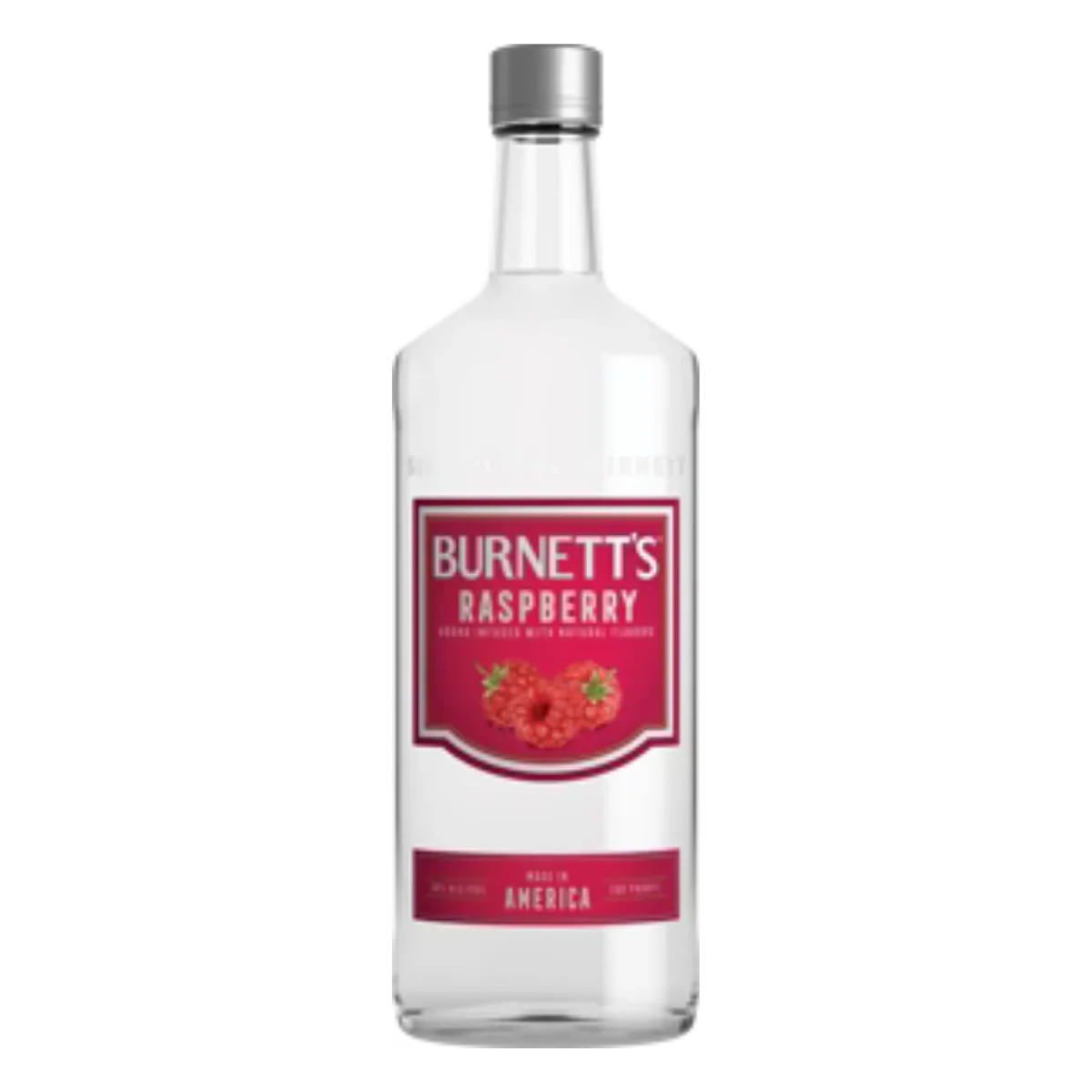 Burnetts Raspberry Vodka 750ml - Captain Caskwell