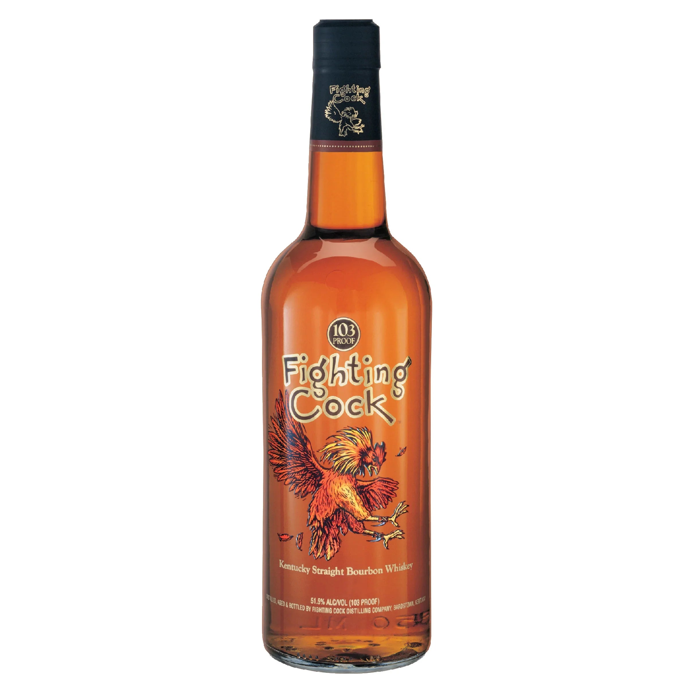 Fighting Cock Straight Bourbon 6 Yr 750ml - Captain Caskwell