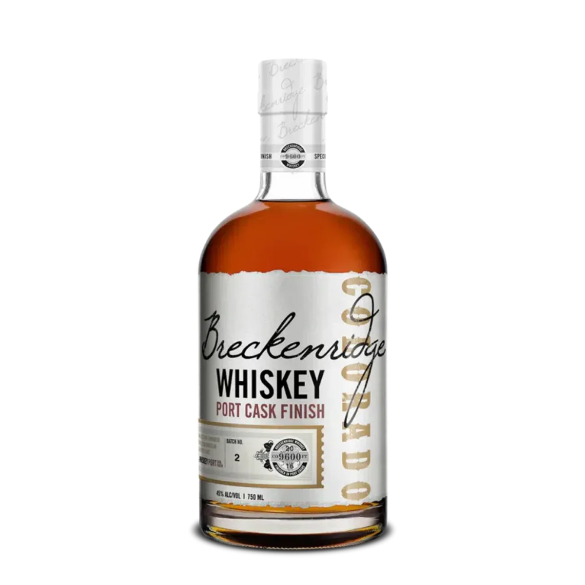 Breckenridge Whiskey Port Cask Finish 750 ml - Captain Caskwell