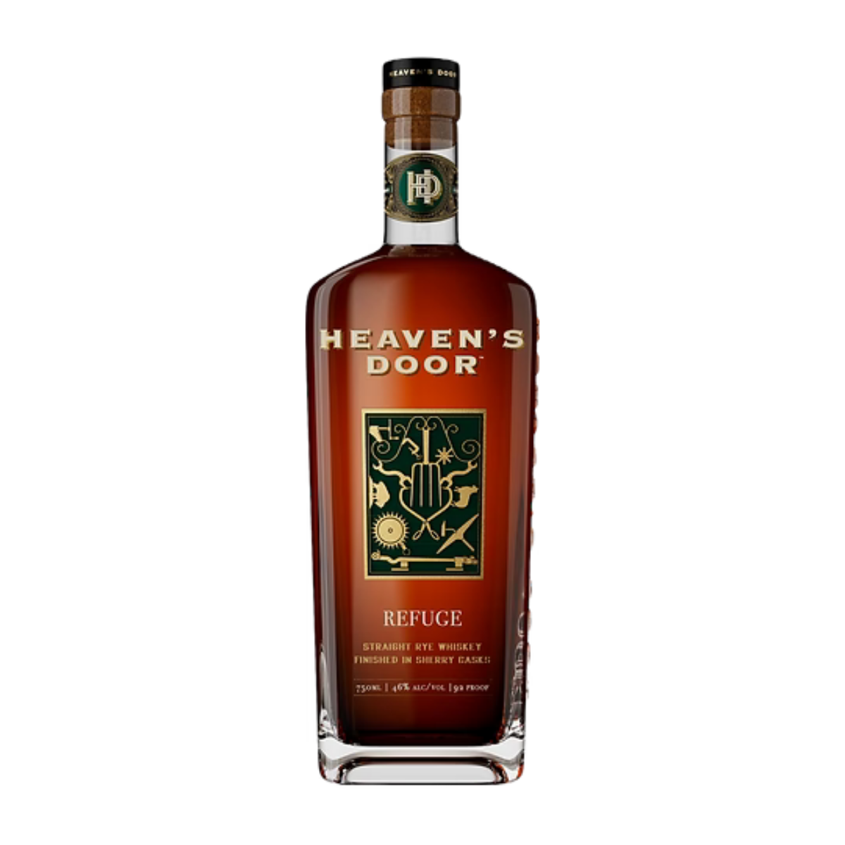 Heavens Door Straight Rye 750 ml - Captain Caskwell