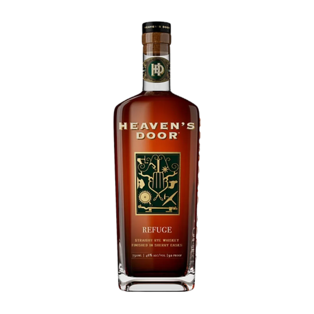 Heavens Door Straight Rye 750 ml - Captain Caskwell