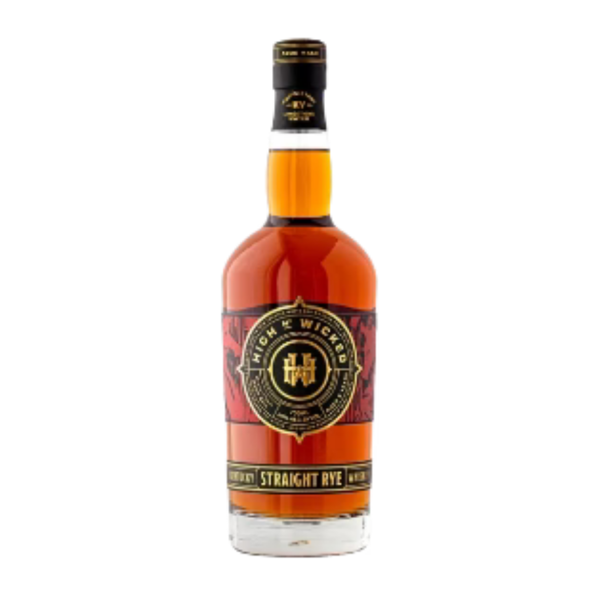 High N Wicked Kentucky Straight Rye Mash Bill 5 year 750 ml - Captain Caskwell