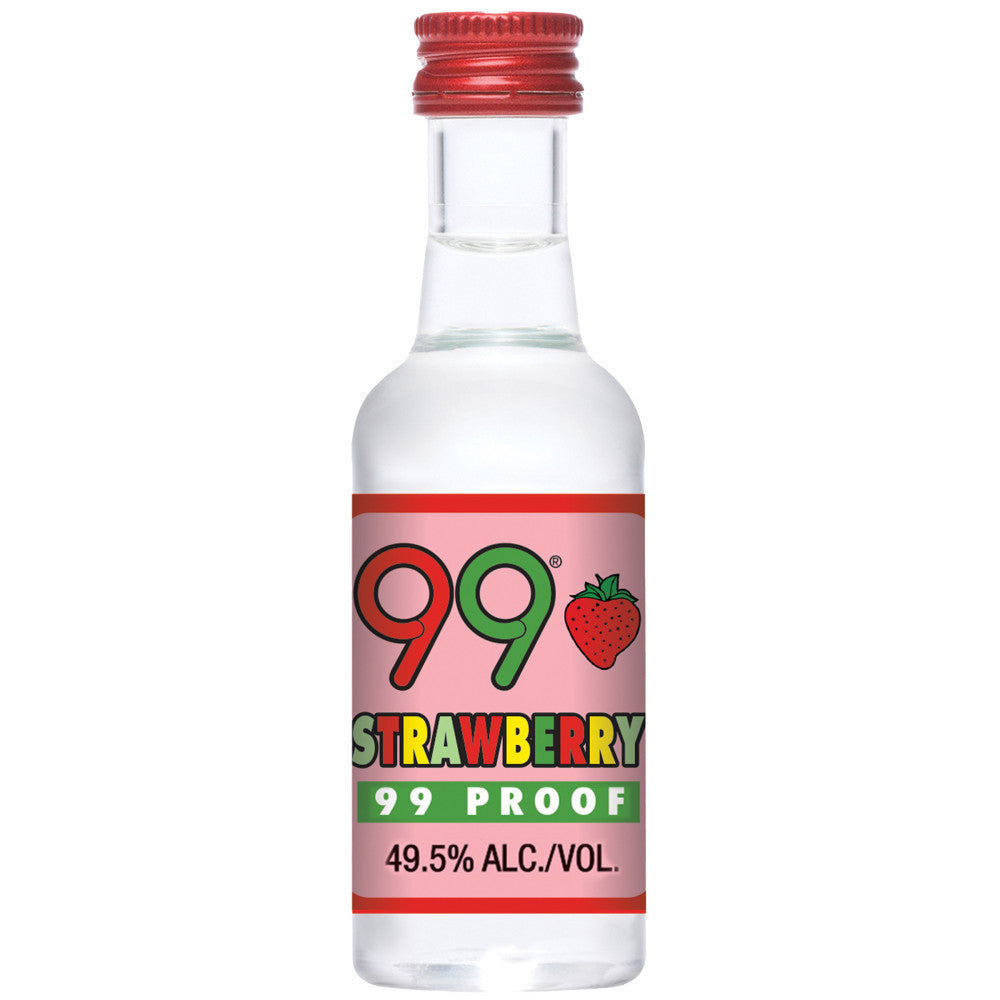 99 Strawberries Strawberries (12 pack) 50 ml - Captain Caskwell