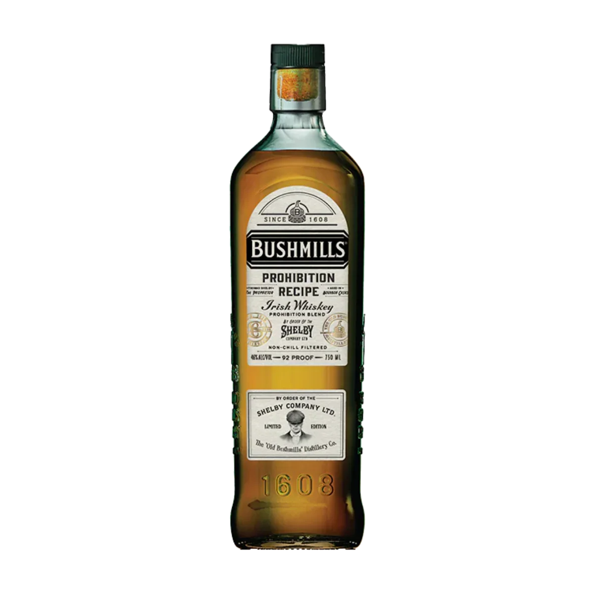 Bushmills Prohibition Recipe Irish Whiskey Limited Edition 750 ml - Captain Caskwell