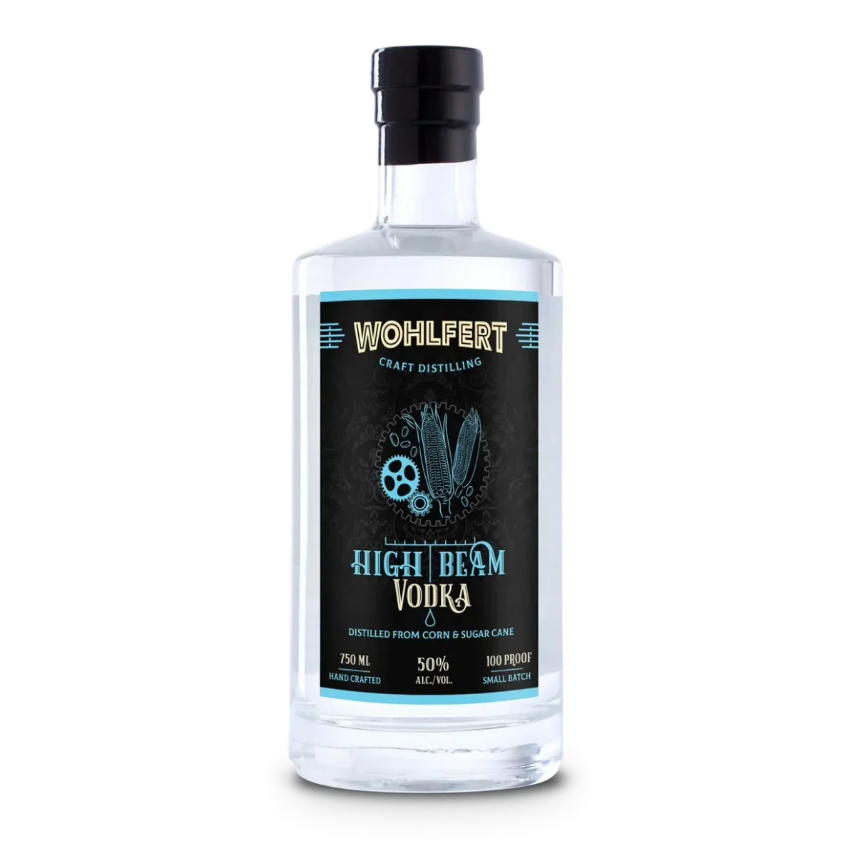 Wohlfert Craft Distilling High Beam Vodka 750ml - Captain Caskwell