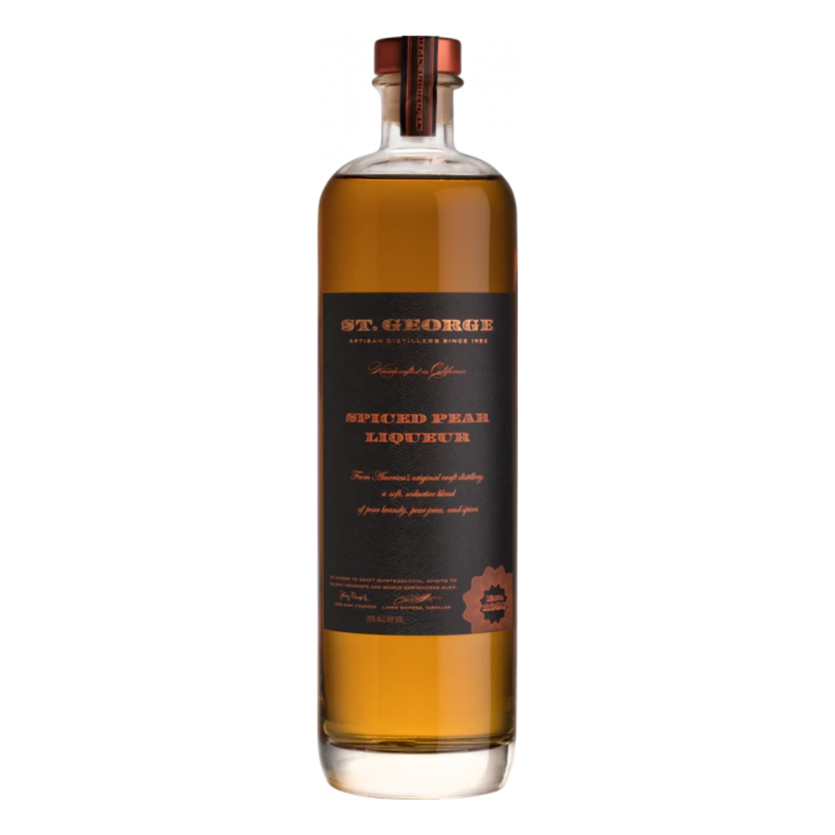 St George Spiced Pear Liqueur 750 ml - Captain Caskwell